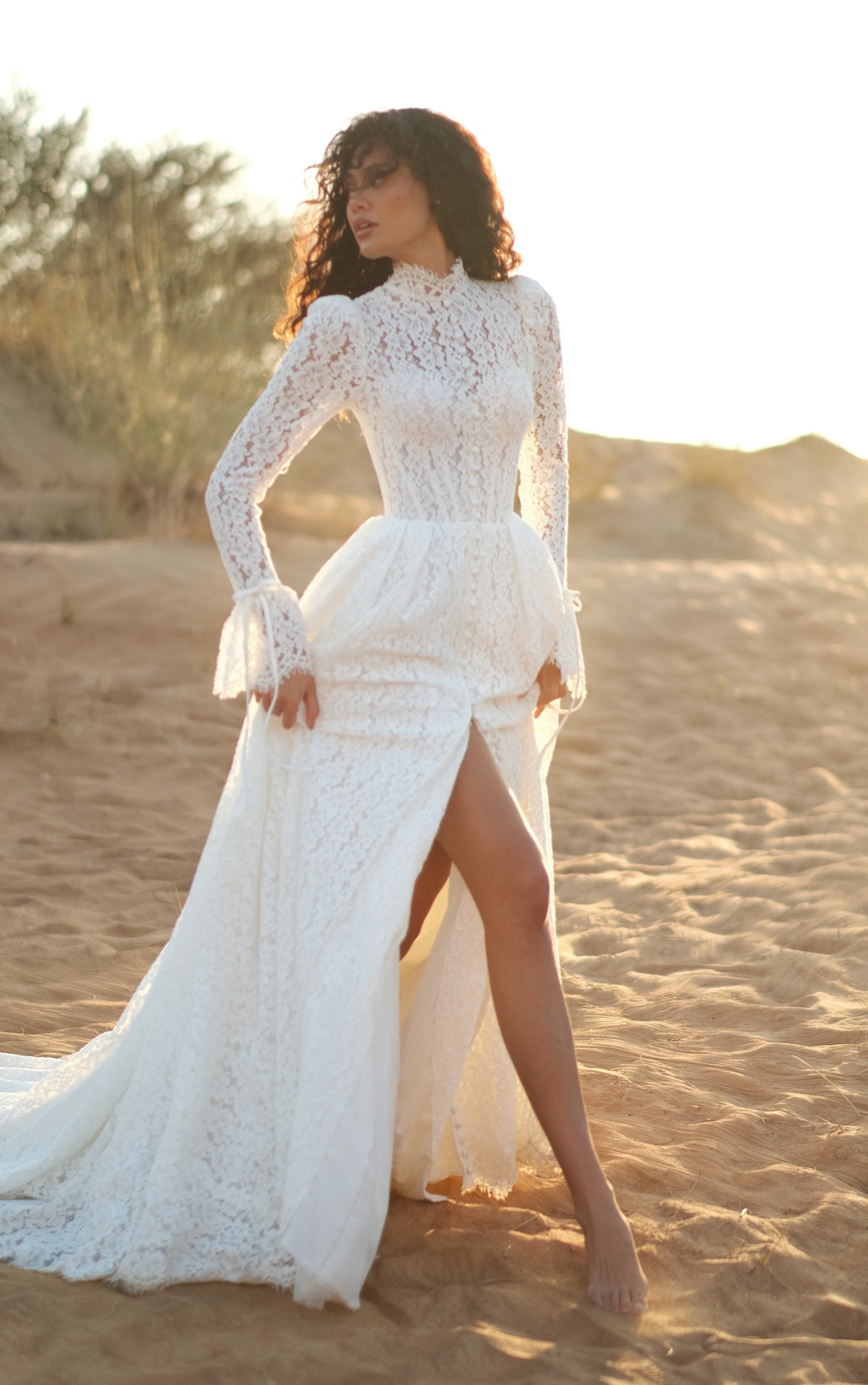 Sky wedding dress by Natalia Romanova - View 5